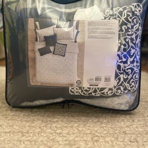 12 piece comforter set, brand new, never opened size queen